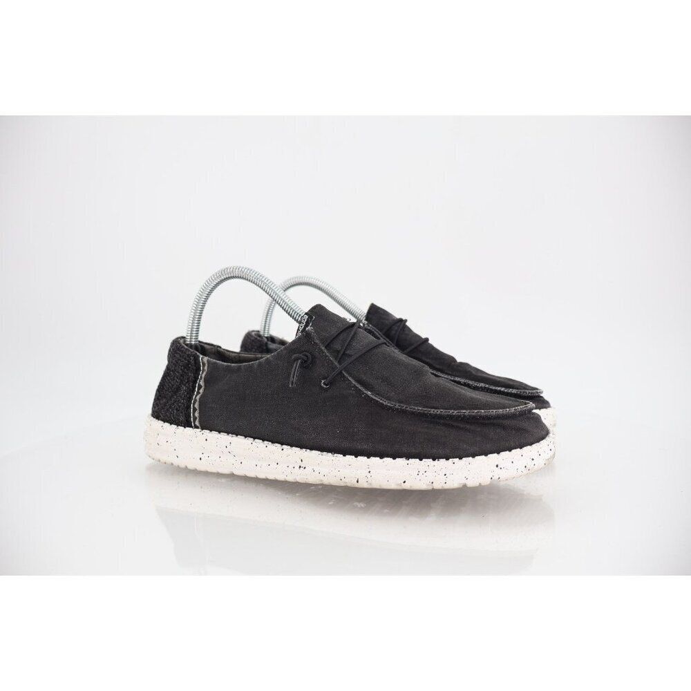 Hey Dude Wendy Size 9 Women’s Slip On Shoes Comfy Stretch Black London